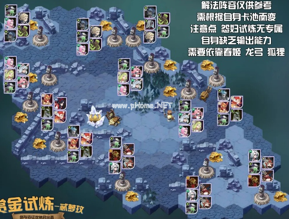 剑与远征试炼之地忒萝玟攻略 忒萝玟赏金试炼