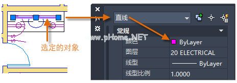 如何打开CAD特性？