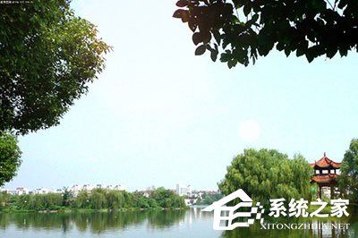 PS怎么给风景图片添加太阳？一个滤镜轻松搞定