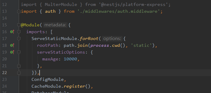 nest.js使用表达需要提供多个静态目录的操作方法
