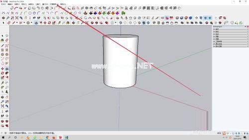 如何使用草图大师的自带相机？