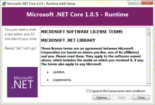 Microsoft .NET Corev1.0.5官方版