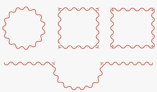 绘制完成的画笔工具