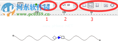 cdr怎么绘制波浪线？cdr绘制波浪线的图文教程
