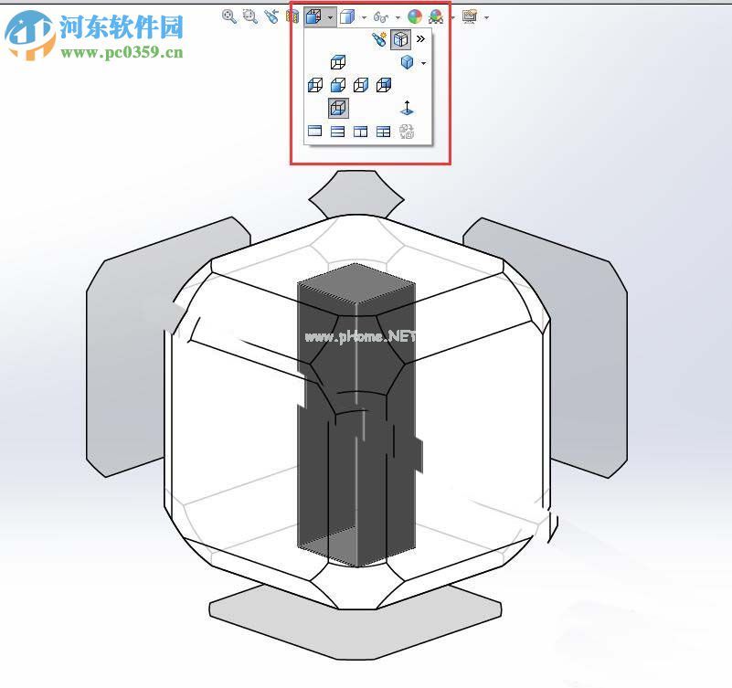 处理solidworks零件隐藏的方法