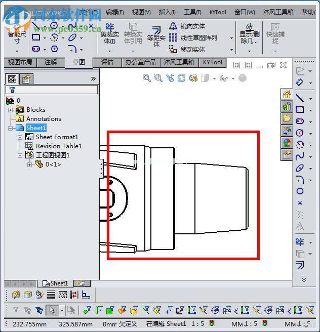隐藏solidworks线条的教程