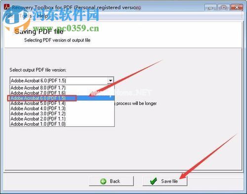 修复pdf损坏文件的方法