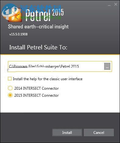 petrel  2015安装方法