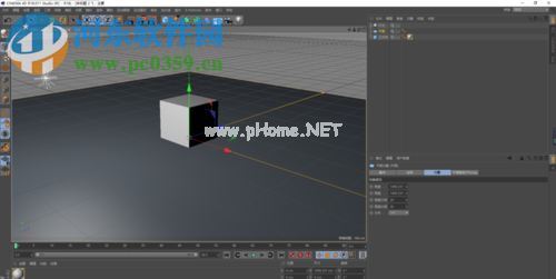 c4d交互式渲染区域的使用方法