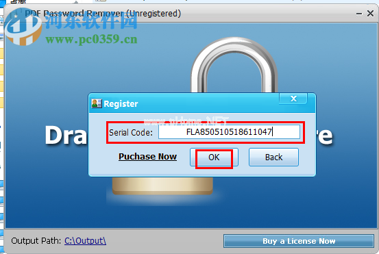 PDF  Password  Remover免费注册激活的方法