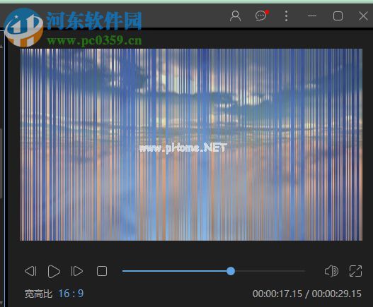 视频编辑王给视频添加转场特效的教程