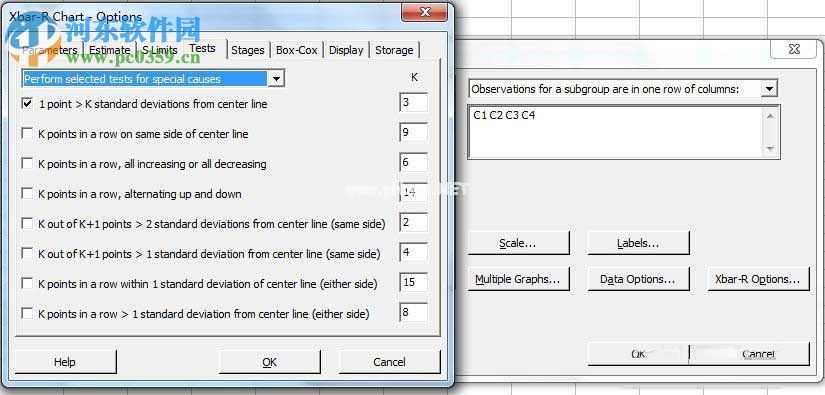 使用Minitab制作SPC控制图表的方法