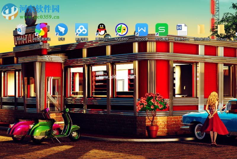 DeskScapes  9的使用方法