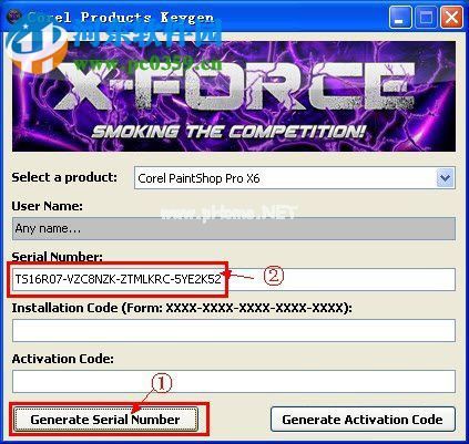 Corel  PaintShop  Pro  X6安装破解的方法