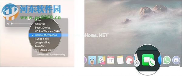 Mac  facetime视频通话的使用方法