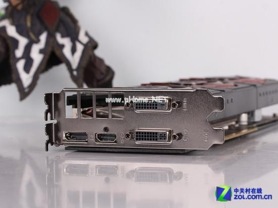 影驰GTX960 I/O接口 