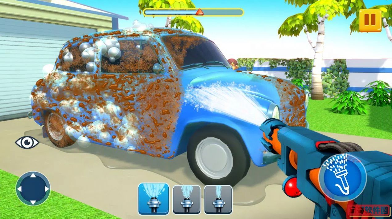 模拟洗车场