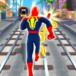 超级英雄奔跑地铁奔跑者游戏下载
