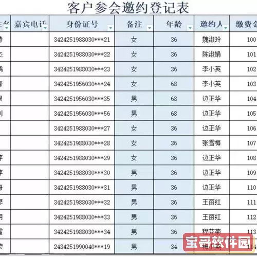用excel做客户管理系统图2