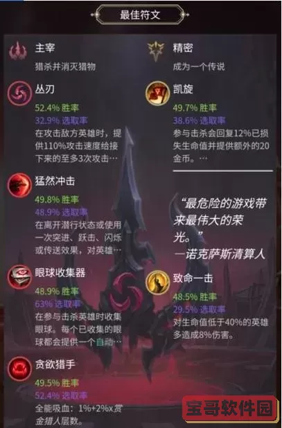 英雄联盟电脑剑圣出装-英雄联盟剑圣出装2021图1