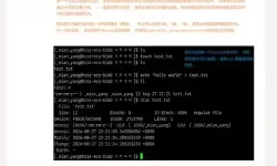 linux如何创建文本文件-linux创建文本文件命令 指定目录