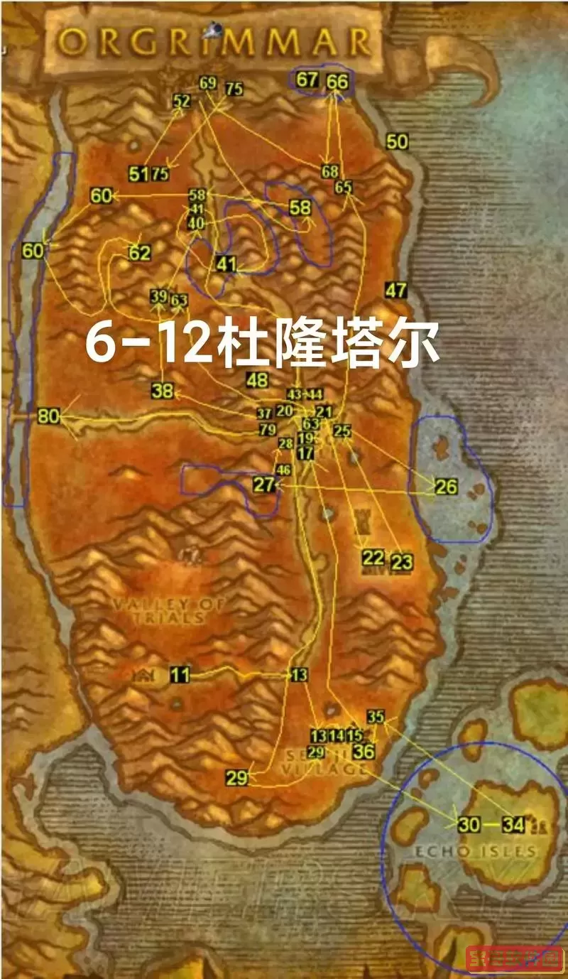 魔兽世界克雷贡塔尔松的位置图1