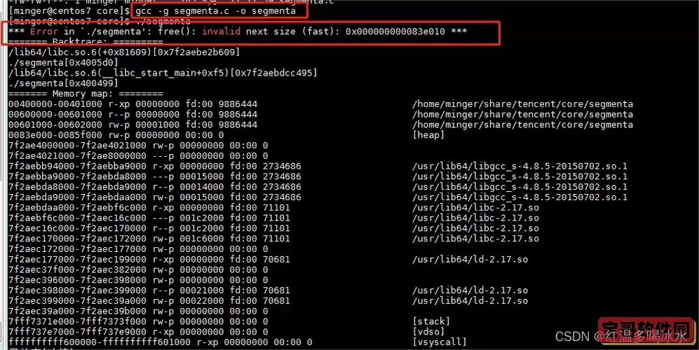 linux下运行可执行文件-linux运行可执行文件时报段错误图2