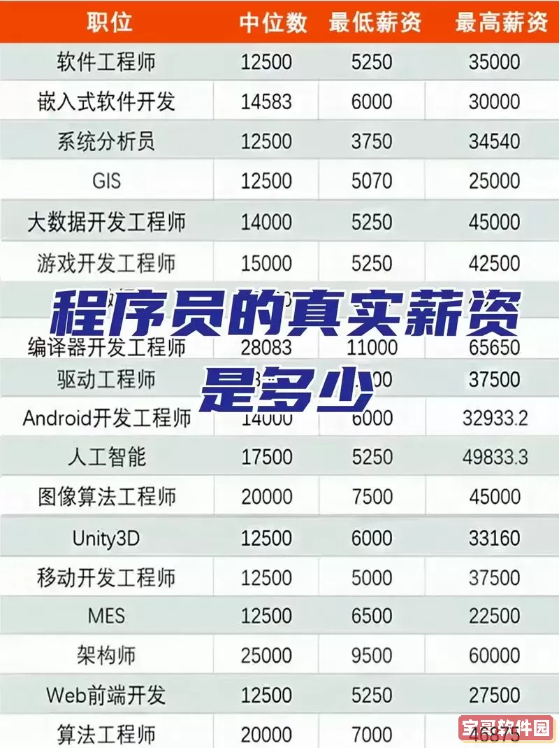 “培训班学员程序员的就业前景与工资水平分析”图2