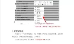 Word文档目录自动跳转设置与取消方法详解