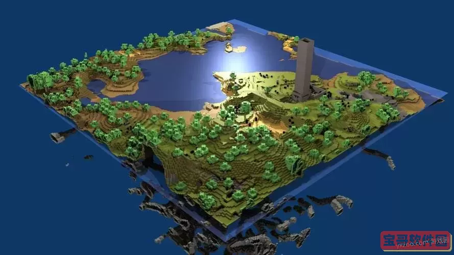 我的世界风景极美的地图种子图1