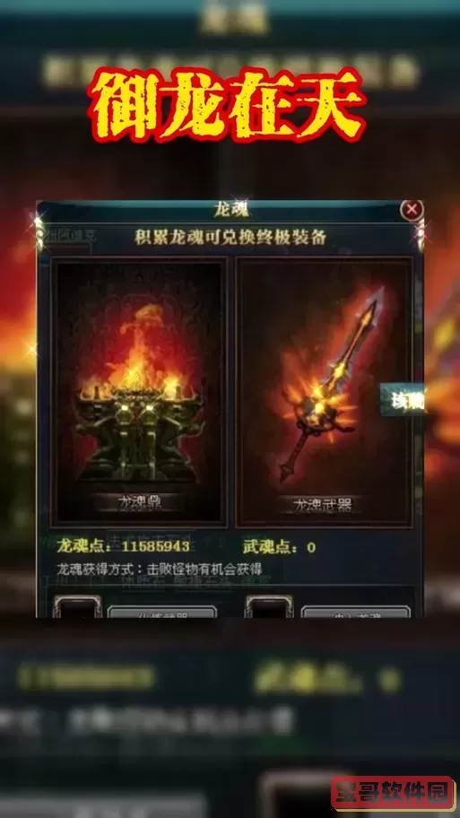 御龙在天手游龙魂怎么获得-御龙在天手游龙魂突破怎样成功率高图1