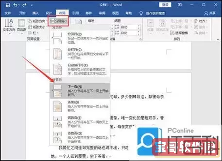word2013页码设置连续图2