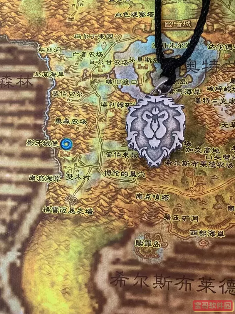 魔兽世界各版本地图板块图1
