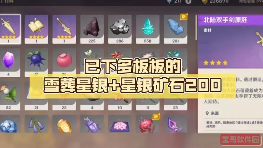 摩尔庄园银矿石的获取攻略：哪里可以找到银矿石图1