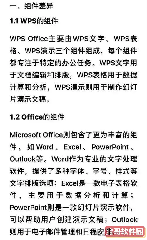 wps表格好用还是excel好用图1