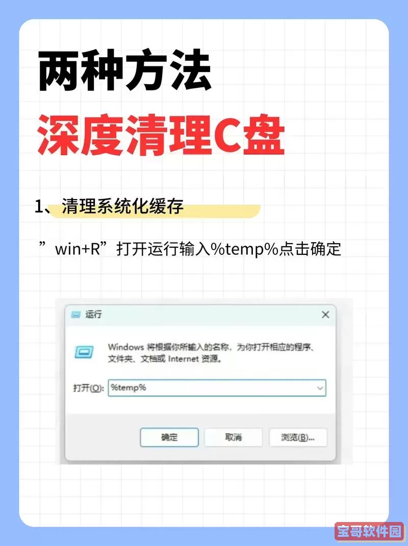 C盘100GB未放文件却已满，如何清理和解决空间问题？图2