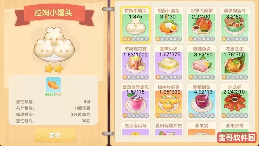 摩尔庄园手游餐厅最快盈利，摩尔庄园手游餐厅利润图1