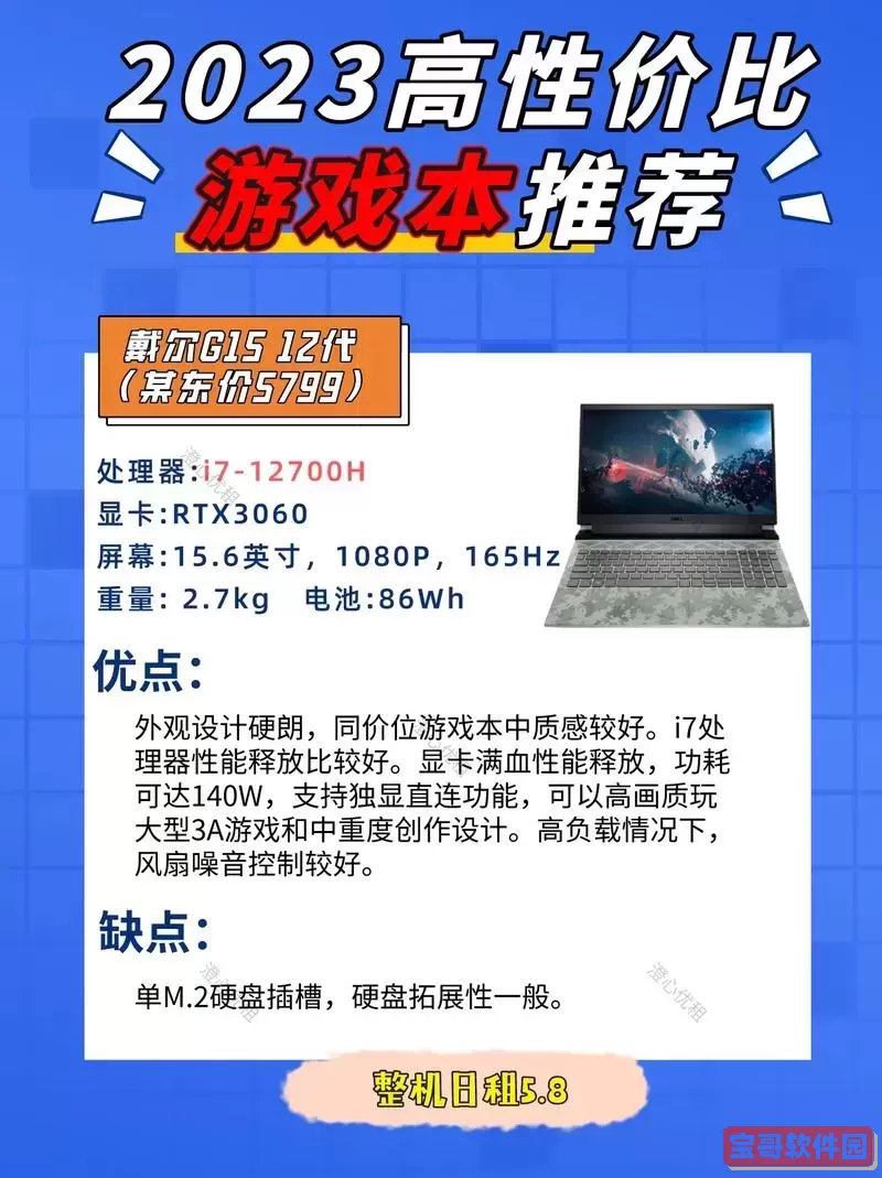2023年最具性价比的游戏本推荐（对比2020年最佳性价比游戏本）图3