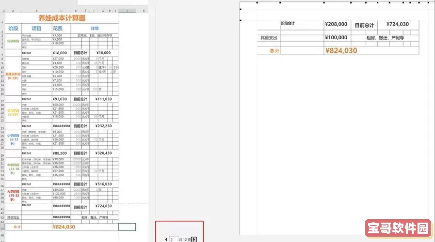 excel怎么取消后面的空白页面图1