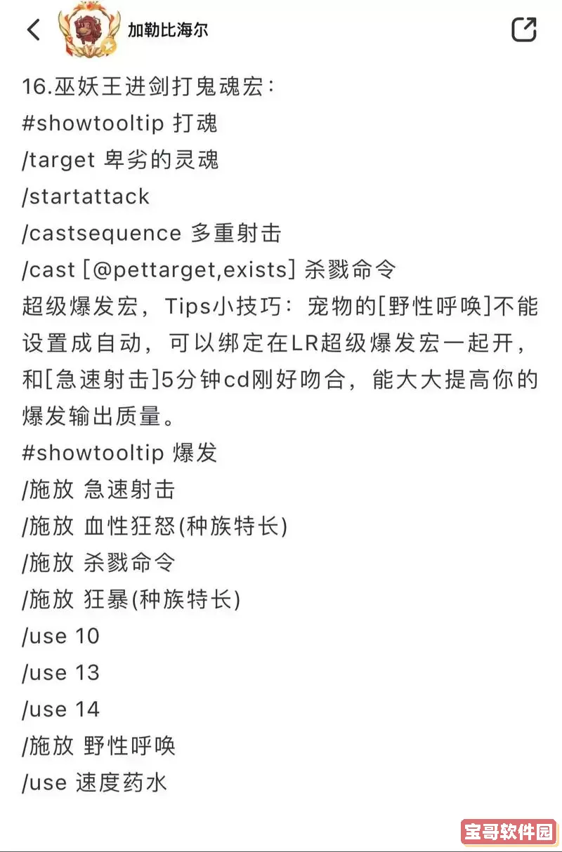 魔兽世界猎人抢灵魂兽宏图2