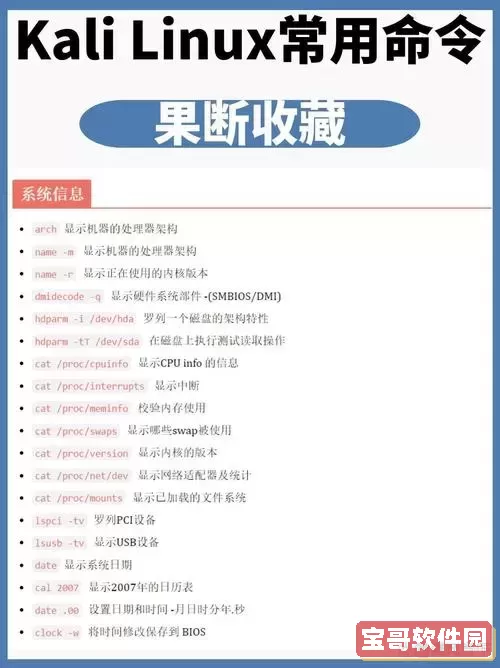 Kali Linux攻防命令全解析：实用攻击技巧与防护指南图2