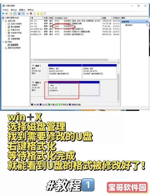 如何解决U盘显示需要格式化的问题（RAW格式应对技巧）图1