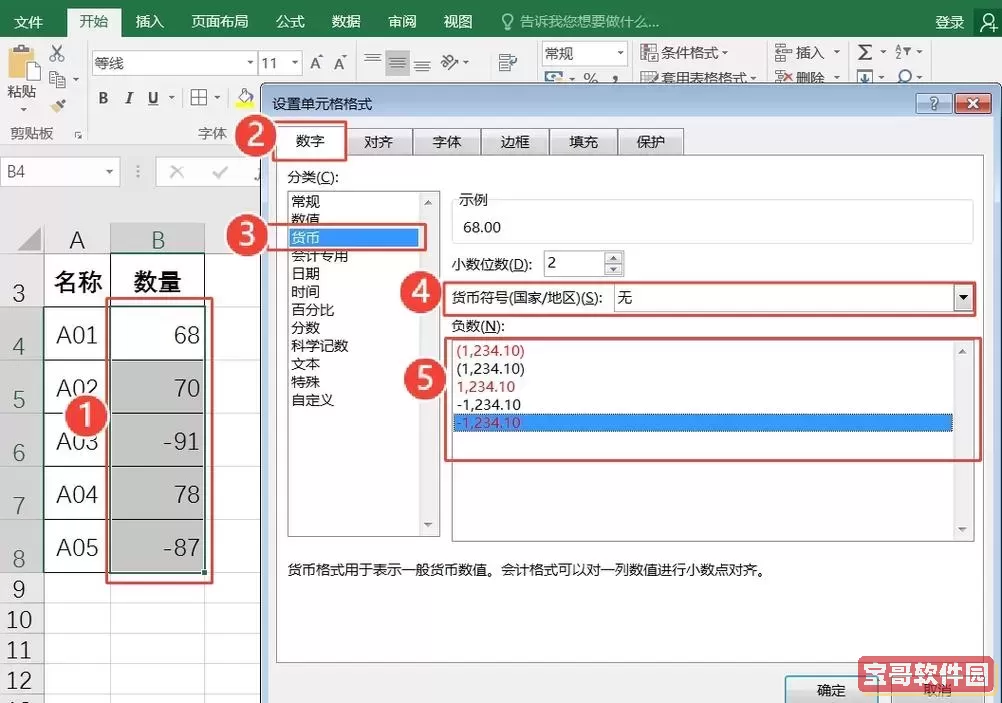 excel根据条件判断填充颜色如何把表格里负数除图2