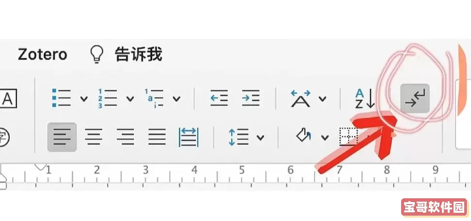 怎么把word的分页符去掉图1