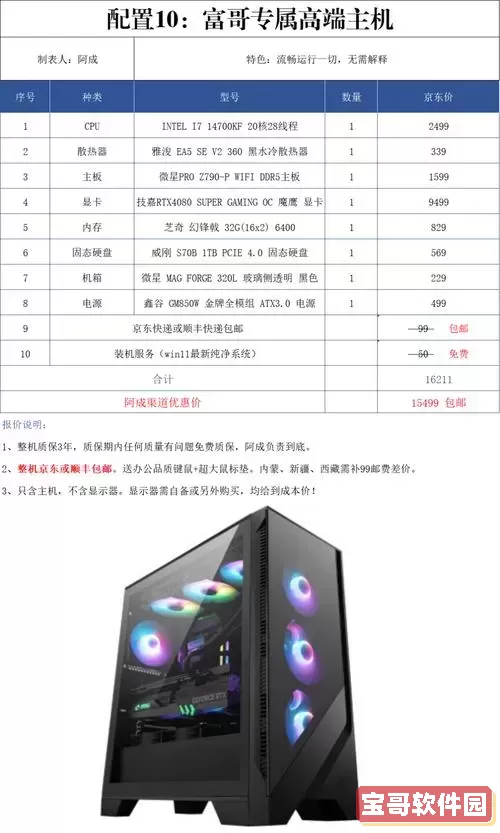 2022-2023年6000元电脑主机配置推荐与详细清单图2