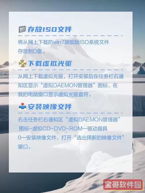 详细步骤教你如何安装Win7 ISO文件系统的方法图1
