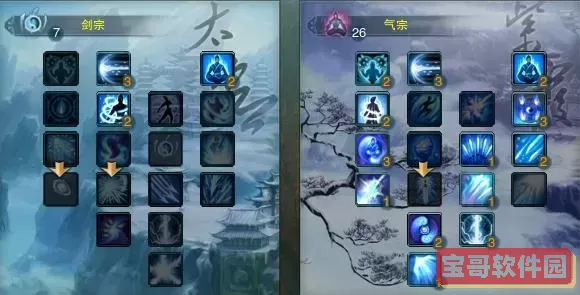 剑网三纯阳职业加点技巧与技能解析图1
