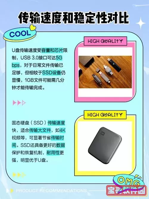 固态移动硬盘与固态U盘哪种更适合你的使用需求？图1