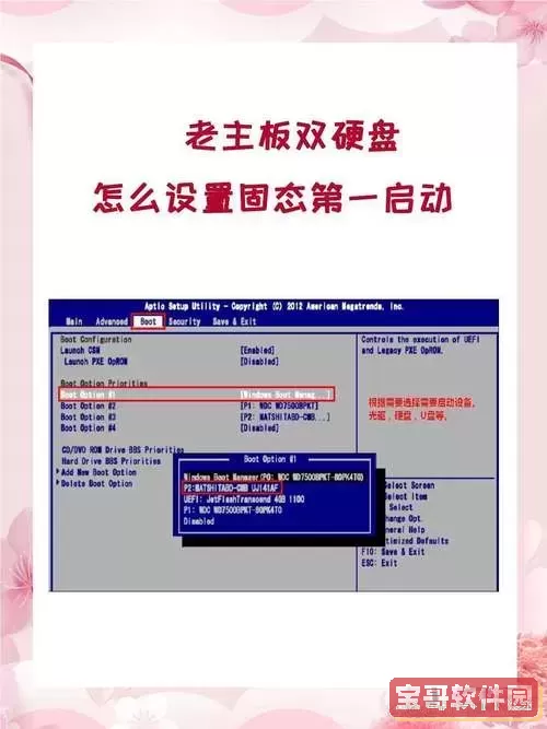 固态硬盘启动uefi bios设置方法图1