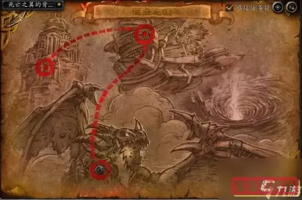 魔兽世界巨龙之魂副本路线图3